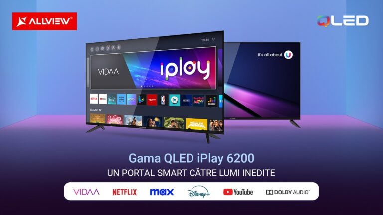 Allview extinde gama QLED cu noi modele ce integrează sistemul de operare VIDAATM. Tehnologie premium, acum mai accesibilă