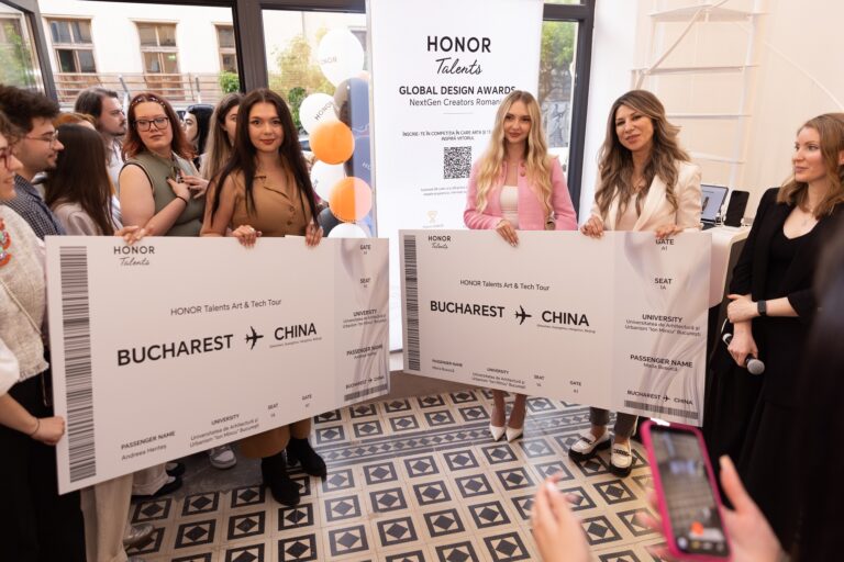 România se remarcă în competiția globală HONOR Talents: NextGen Creators premiază noua generație de artiști și designeri la București