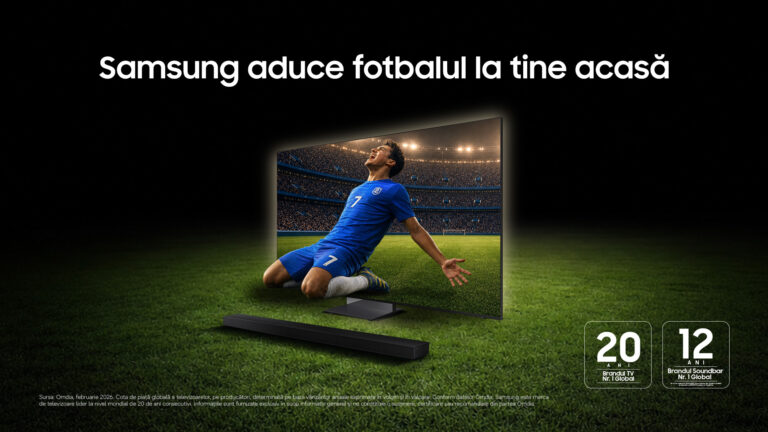 Samsung aduce experiența de vizionare la un nou nivel în România, alături de Antena 1